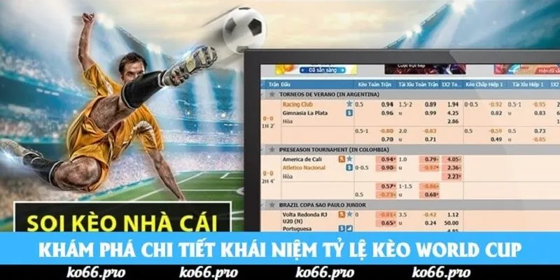 Khám phá chi tiết khái niệm tỷ lệ kèo World Cup