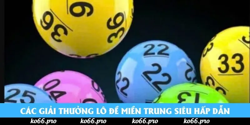 Các giải thưởng lô đề miền Trung siêu hấp dẫn Các giải thưởng lô đề miền Trung siêu hấp dẫn